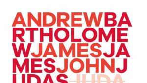 Crop of 12 Disciples print