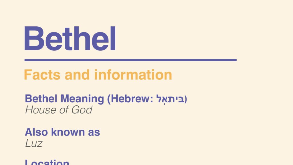 Bethel facts cropped